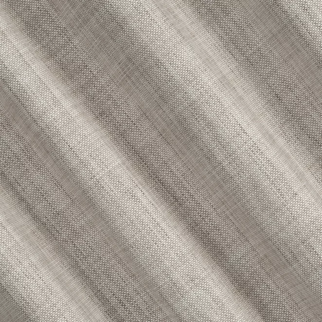 R240/4 Zasłona szyta na taśmie 5 cm beżowa z tkaniny z efektem melanżu