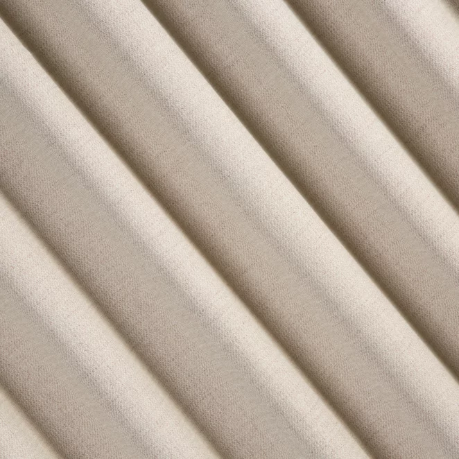 R226/12 Zasłona szyta na taśmie 5 cm wrzosowa z tkaniny o naturalnym splocie z efektem melanżu