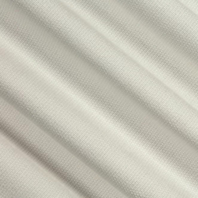 L169/2 Zasłona szyta na taśmie 5 cm naturalna z miękkiej tkaniny szenilowej