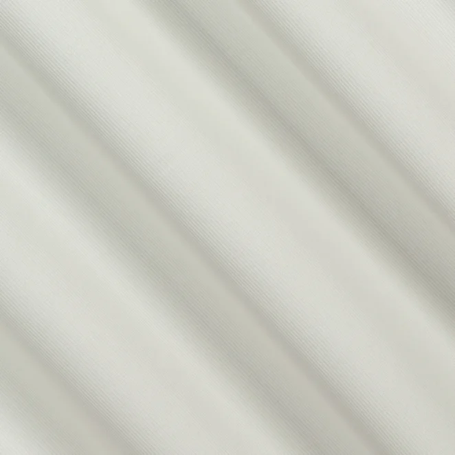 L136/1 Zasłona szyta na taśmie 5 cm naturalna z gładkiej, przyjemnej w dotyku tkaniny z efektem melanżu