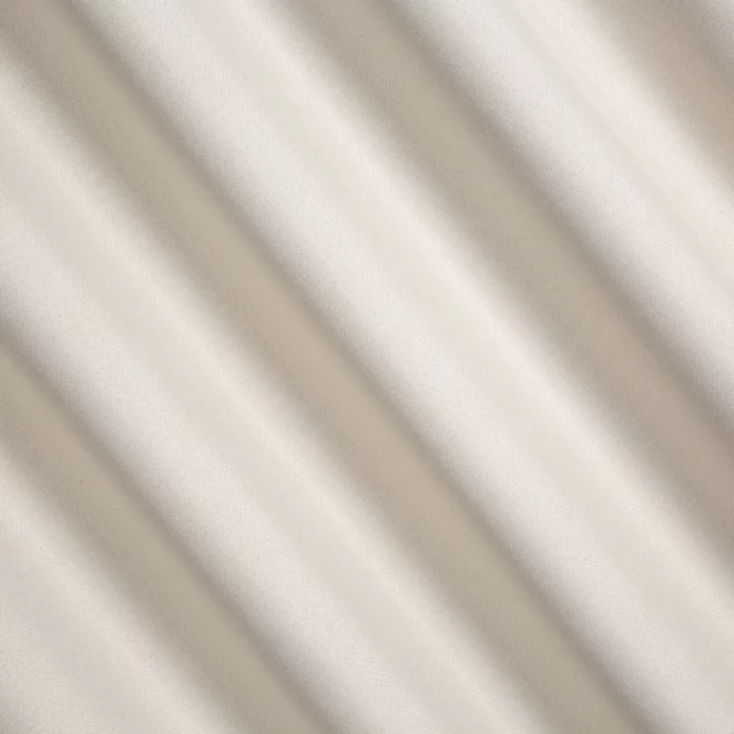 L180/15 Zasłona szyta na taśmie 5 cm naturalna z tkaniny zaciemniającej typu dimout o naturalnym splocie, z efektem melanżu