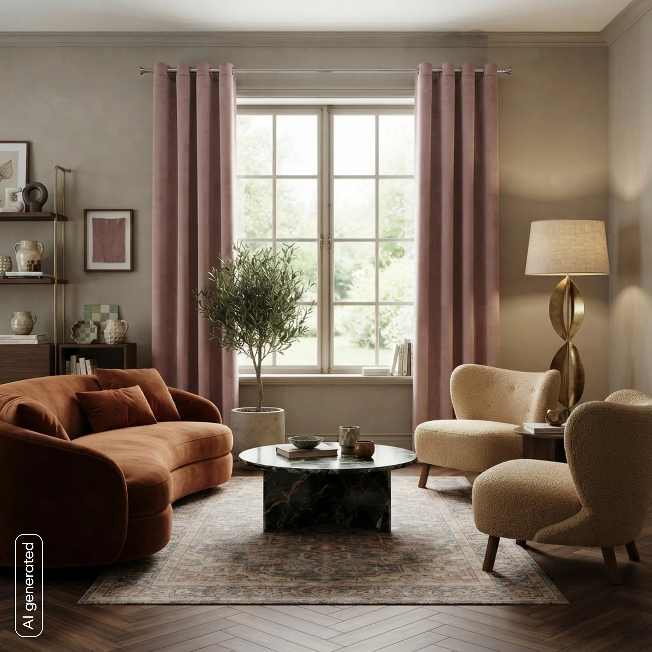 Zasłona różowa z aksamitnego gładkiego welwetu 140x250 cm przelotki - HEAVEN
