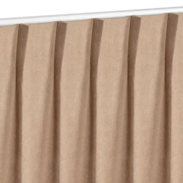 Zasłona szyta na flexach