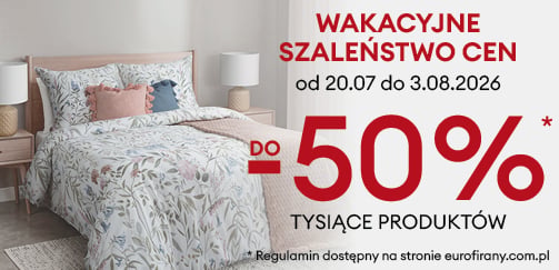 Wakacyjne szaleństwo cen do -50%