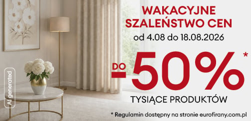 Do -50% na tysiące produktów