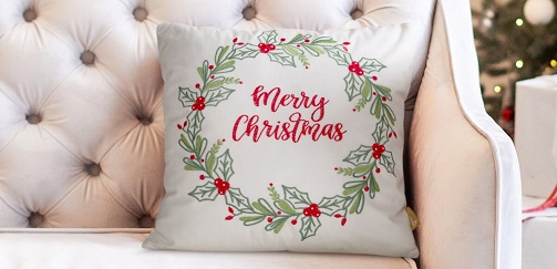 Przepiękne poszewki świąteczne