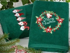 Wyjątkowe ręczniki świąteczne